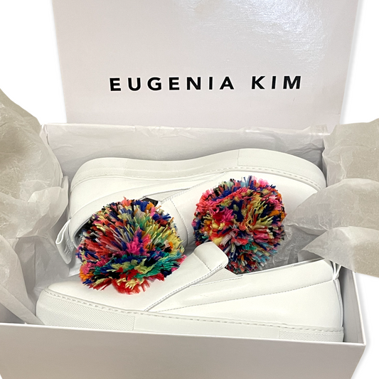 Eugenia Kim Feather Pom-Pom Slip-on Sneakers - photo 2 of 11