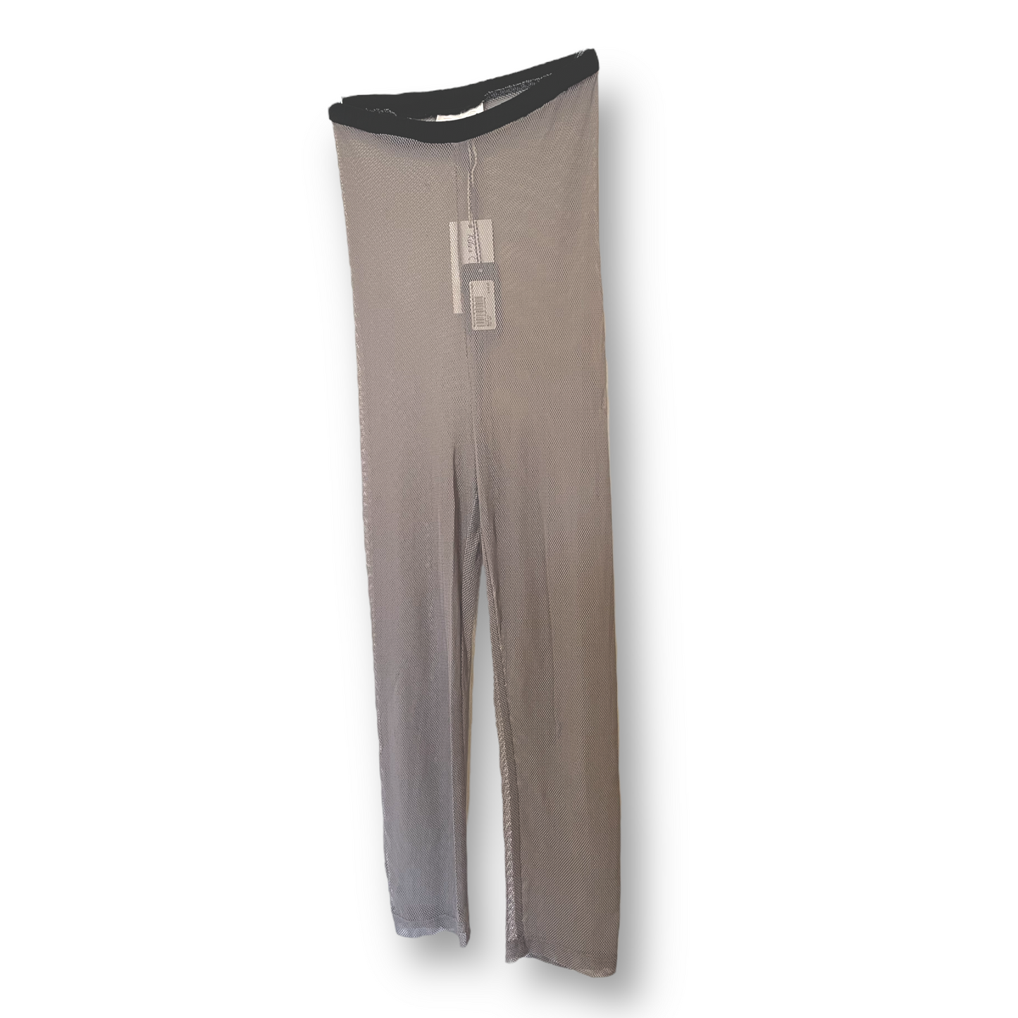 DOLCE & GABBANA Grey Mesh Leggings OSFA