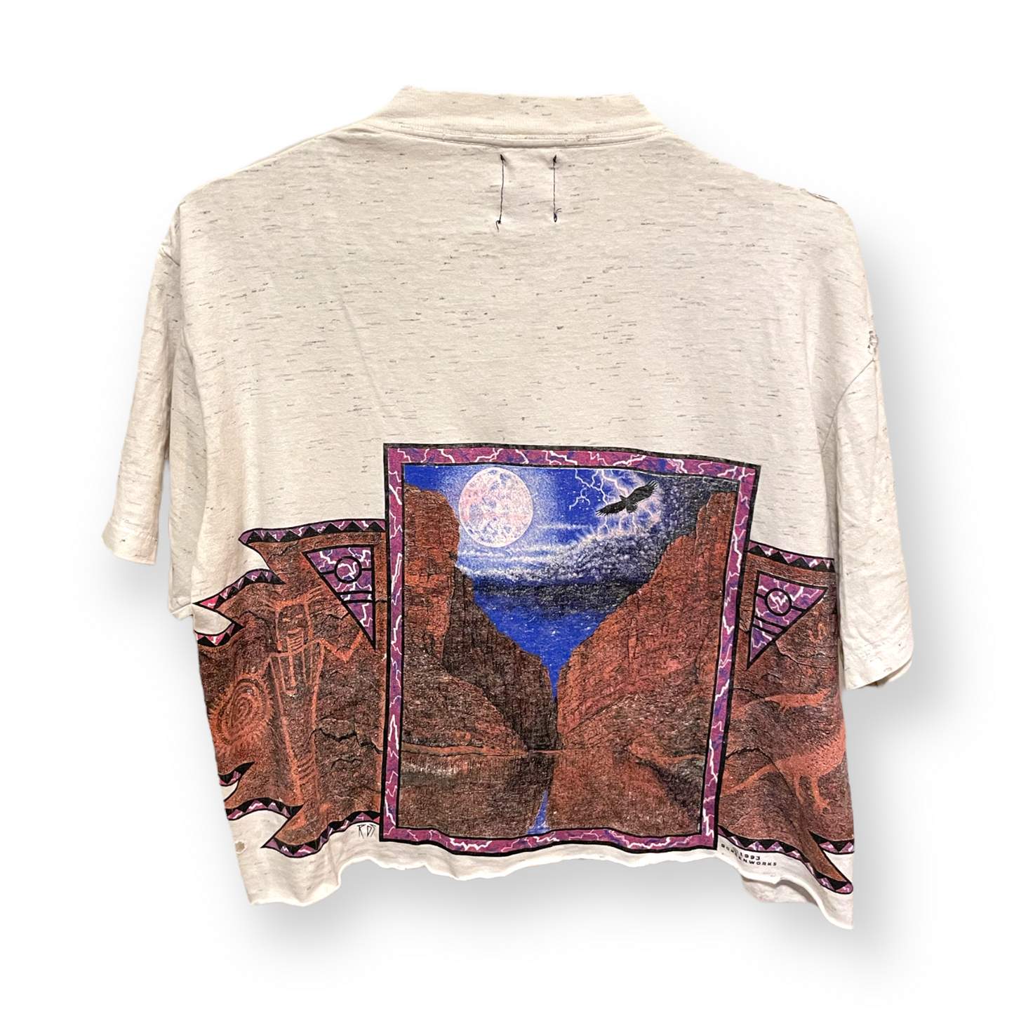 FURST OF A KIND Reworked Vintage Crop Tee O/S