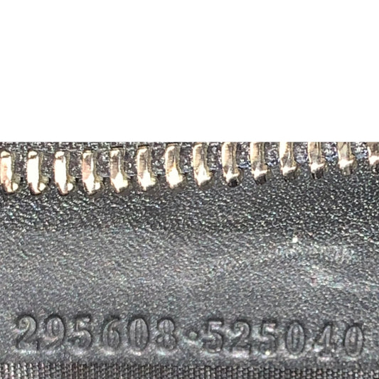 Gucci Interlocking GG Zip Around Wallet Diamante Studded Leather Long - photo 2 of 7