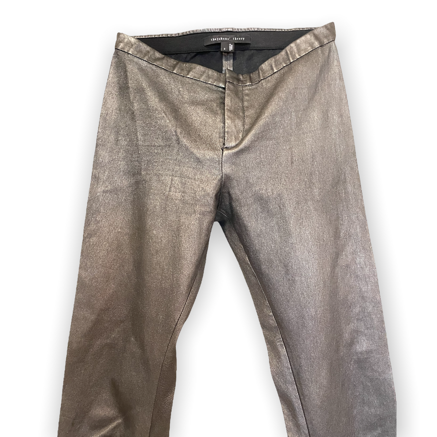 Theyskens’ THEORY Lamb Leather Pants