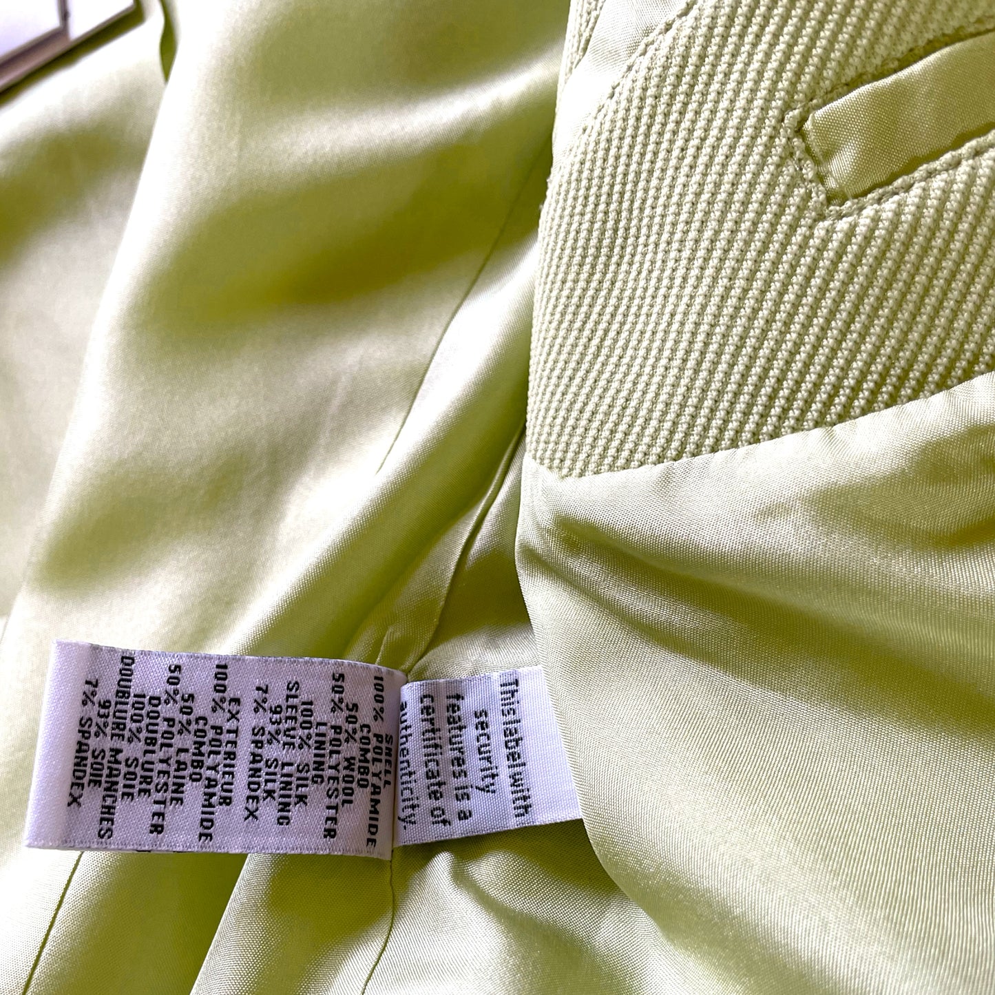 Diana Von Furstenberg Pastel Green STUNNING Jacket/Blazer  |Size: 6| NWT