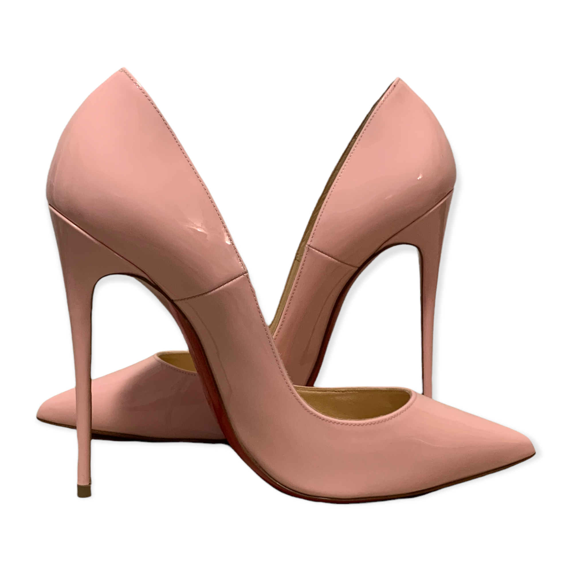 So Kate 120 Patent Leather Pumps in Pink - Christian Louboutin