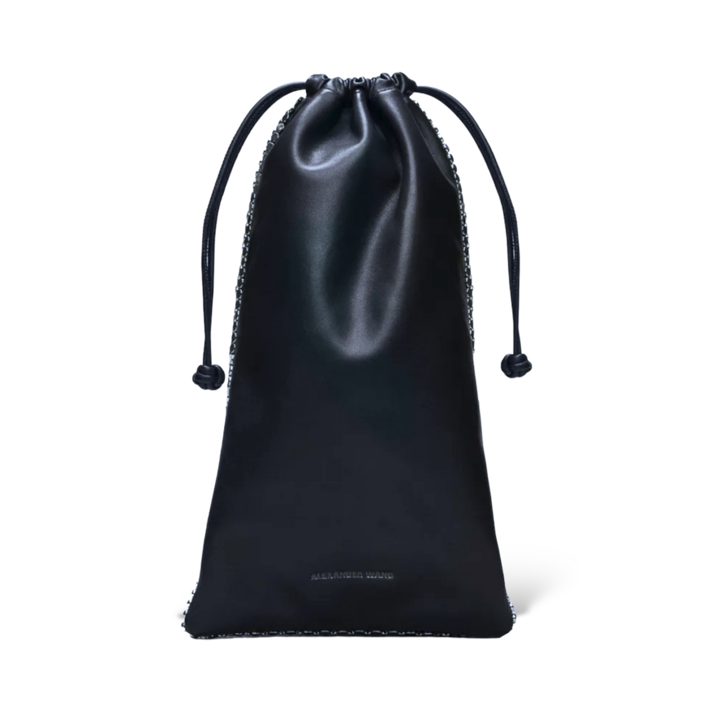 ALEXANDER WANG Chainmail Leather Clutch / Dust Bag