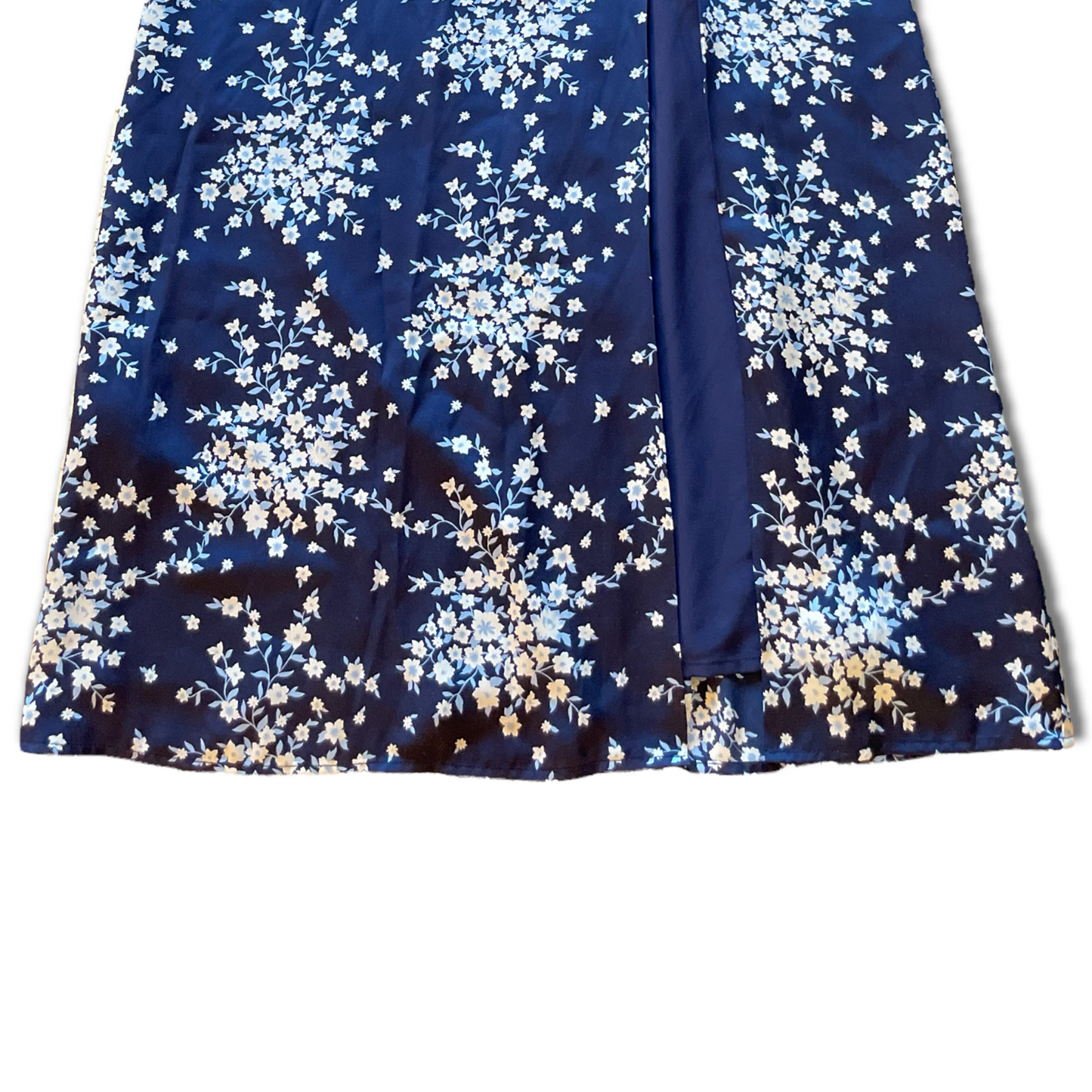 BCBGMaxazria Maxi Floral Blue Print Skirt |Size: XS|