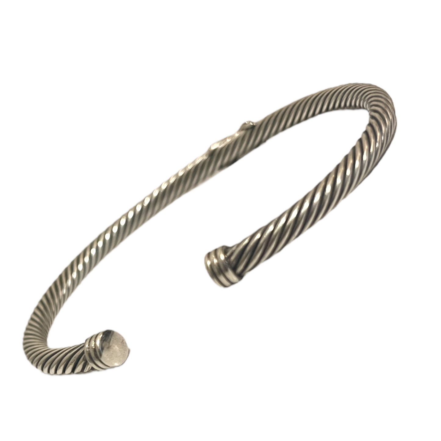 DAVID YURMAN X Station Bracelet in Sterling Silver with Pavé Diamonds