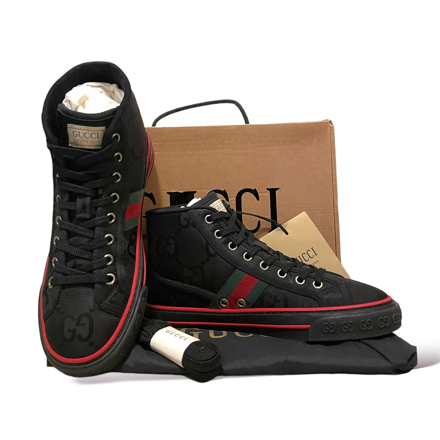 GUCCI Off The Grid high top sneaker |Size: 37.5|