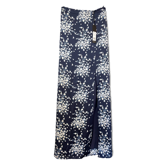 BCBGMaxazria Maxi Floral Blue Print Skirt |Size: XS|