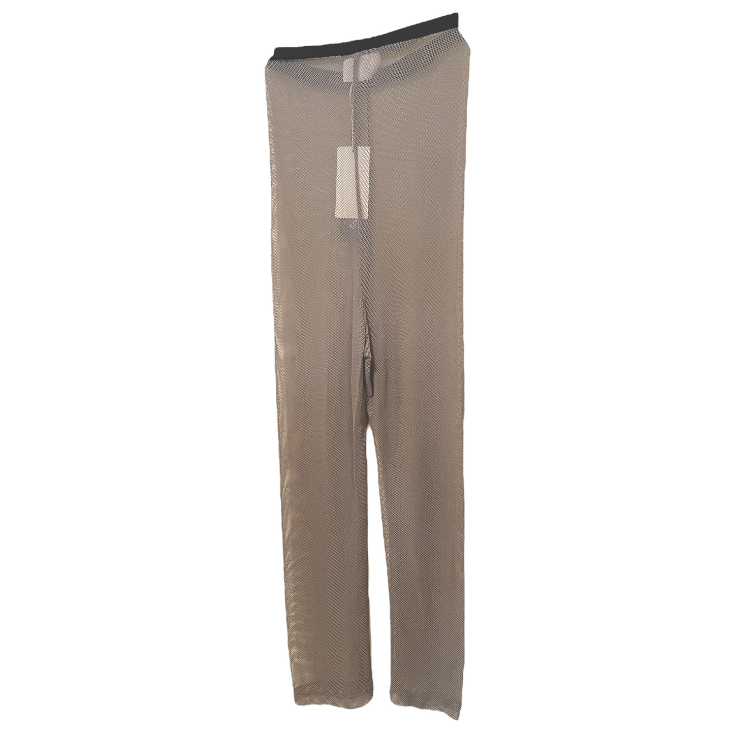 DOLCE & GABBANA Grey Mesh Leggings OSFA