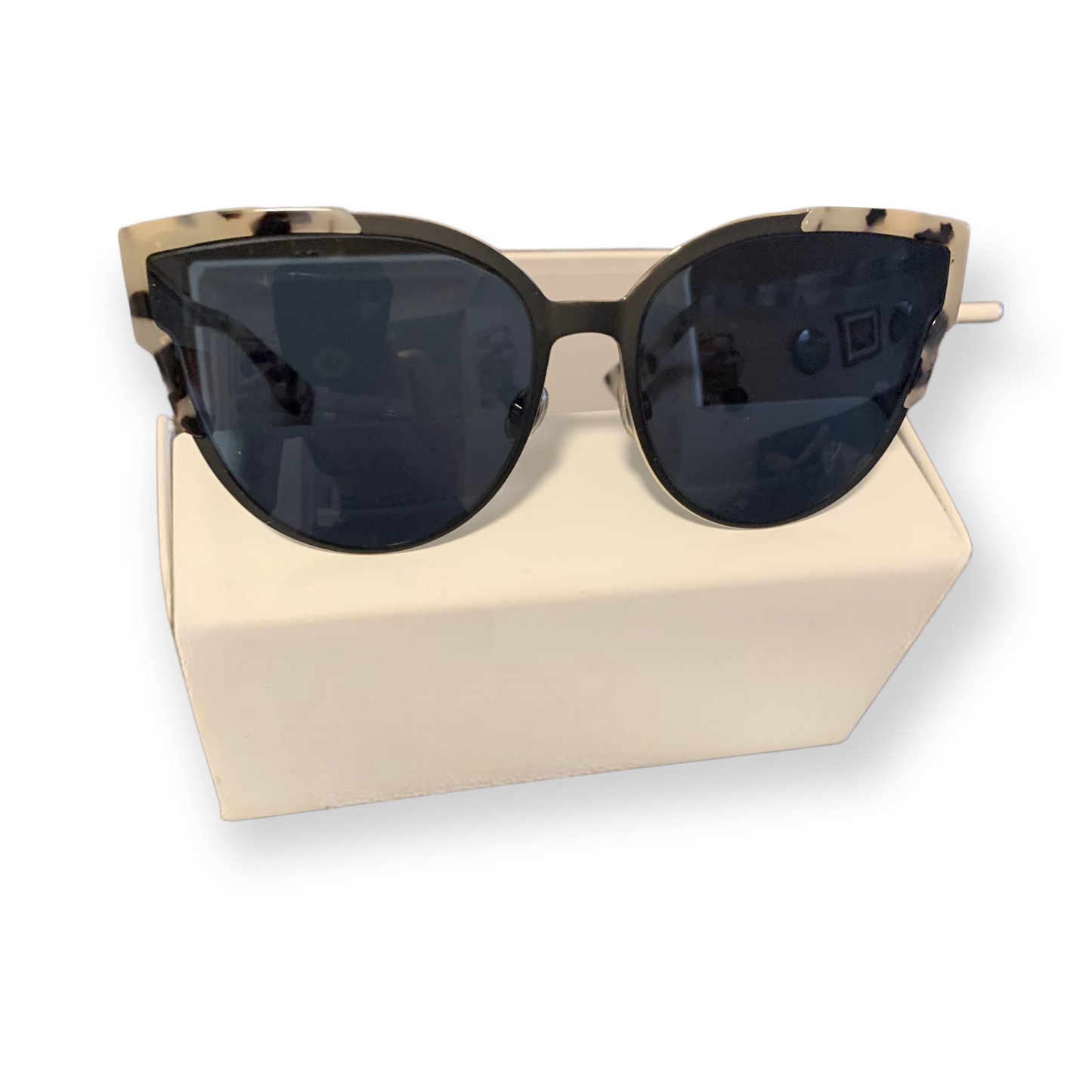 CHRISTIAN DIOR CD Wildly Dior Tortoise/Blue Sunglasses