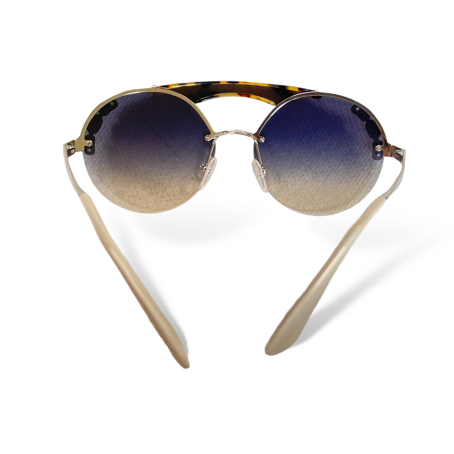 PRADA SPR 52U 23C-5R0 Light Havana Sunglasses