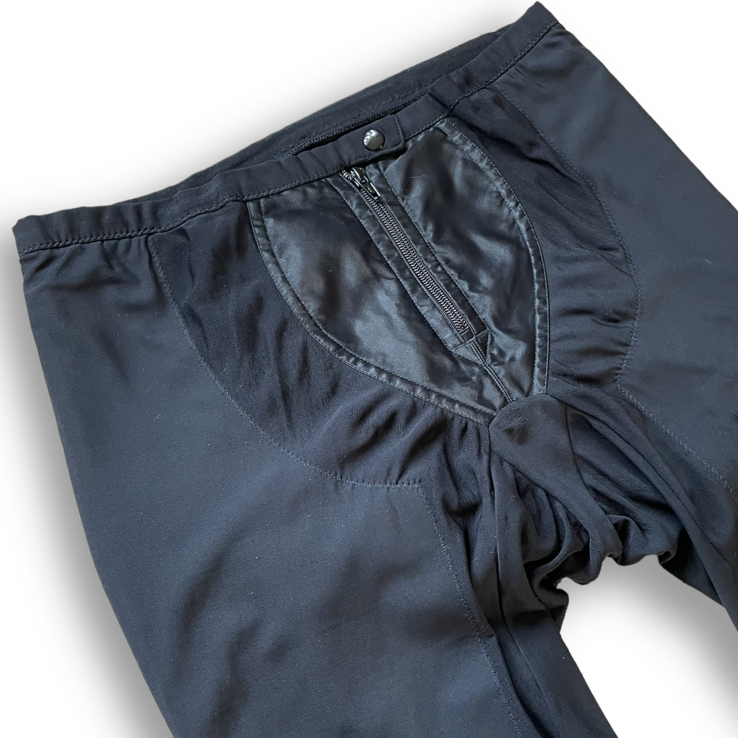 DOLCE & GABBANA Black Mesh Dancer Leggings |42|