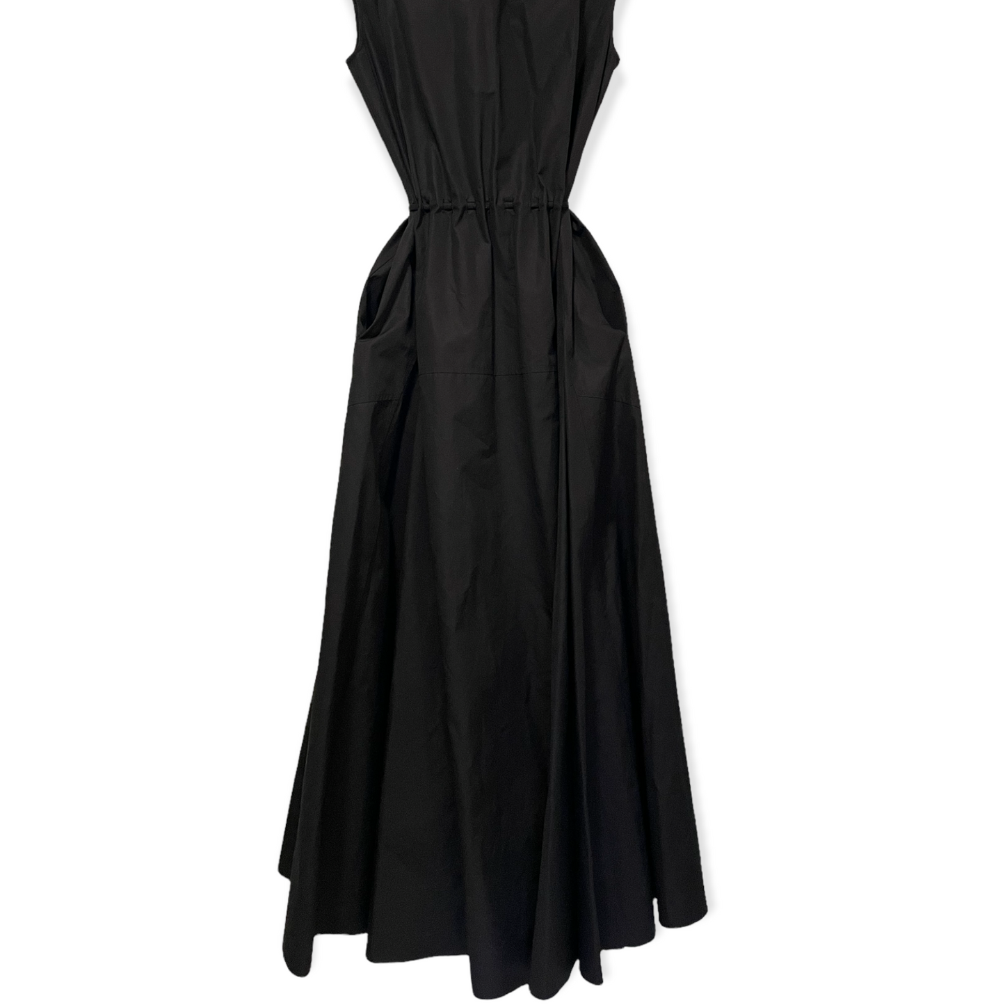 DEREK LAM Black Crew Neck Long Dress Size: | US2, IT38 |