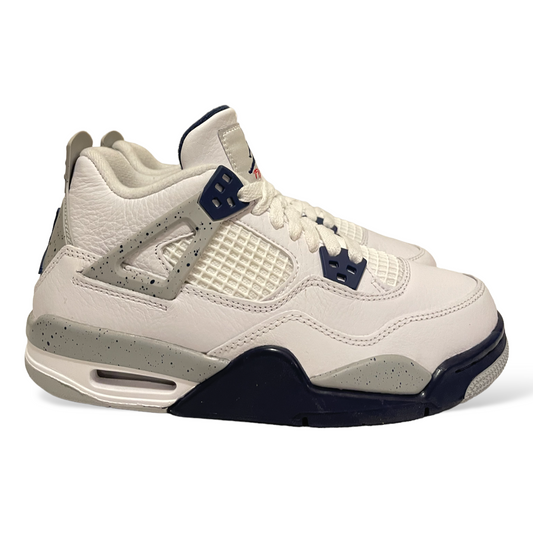 AIR JORDAN 4 RETRO (GS) Midnight Navy  |Size: 5Y|