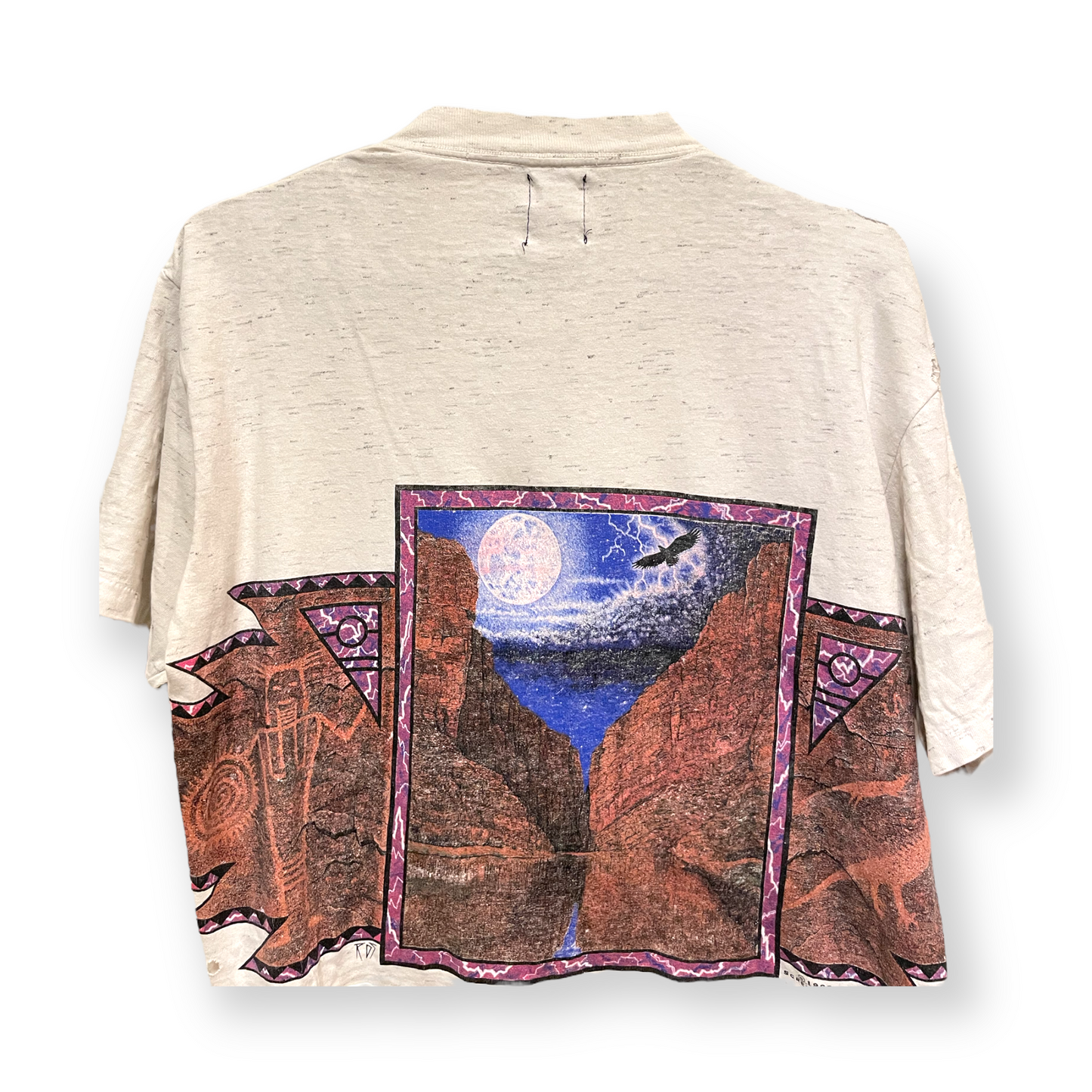 FURST OF A KIND Reworked Vintage Crop Tee O/S