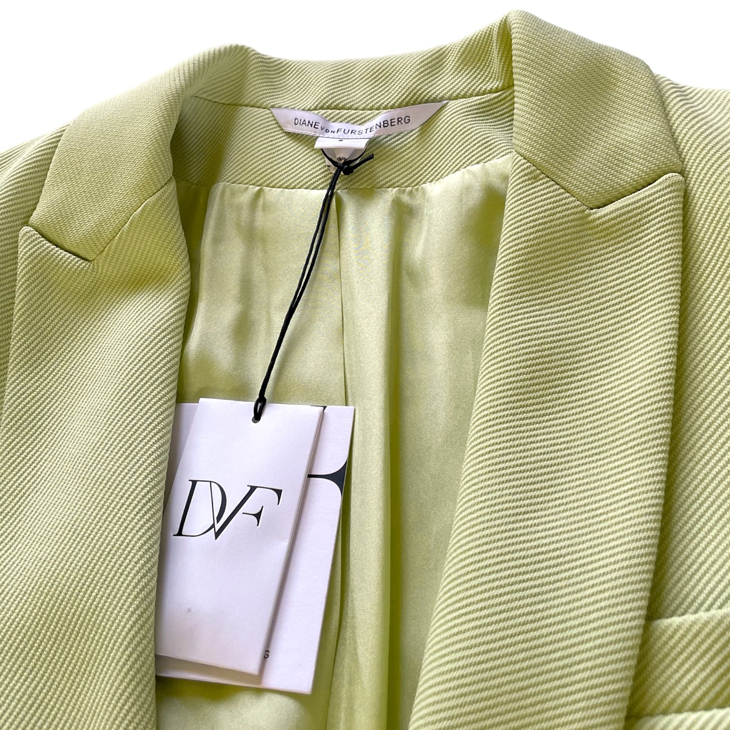Diana Von Furstenberg Pastel Green STUNNING Jacket/Blazer  |Size: 6| NWT