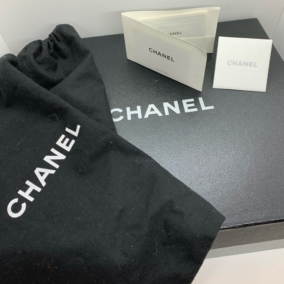 CHANEL Lambskin Short Boots 15A Size: 38