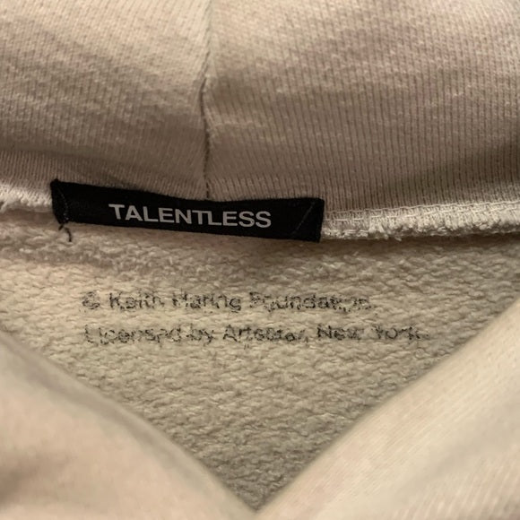 TALENTLESS x KIETH HARING MENS PREMIUM HOODIE RARE
