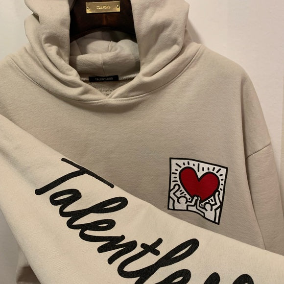 TALENTLESS x KIETH HARING MENS PREMIUM HOODIE RARE