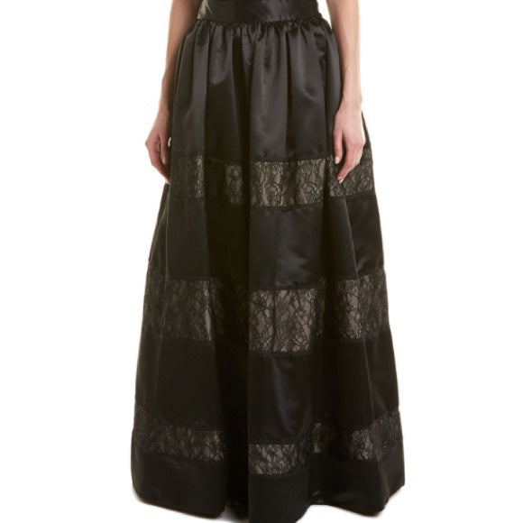 Alice + Olivia Prima Silk-Trim Ball Gown Skirt Size 0