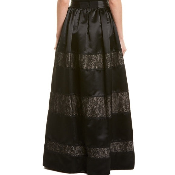Alice + Olivia Prima Silk-Trim Ball Gown Skirt Size 0
