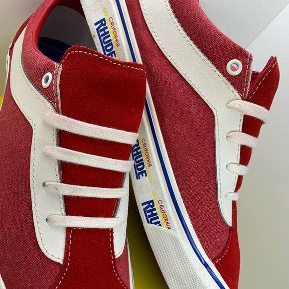 VANS VAULT X RHUDE Racing Red