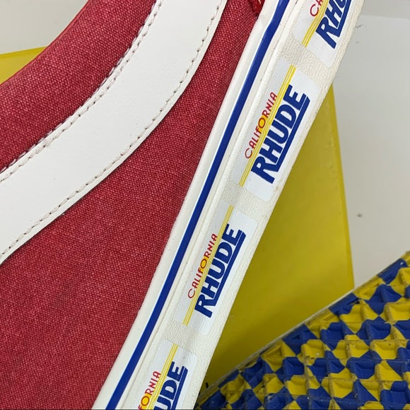 VANS VAULT X RHUDE Racing Red