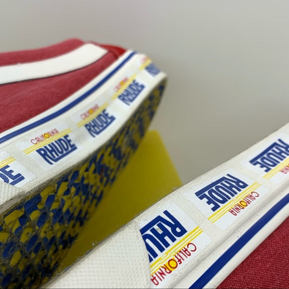 VANS VAULT X RHUDE Racing Red