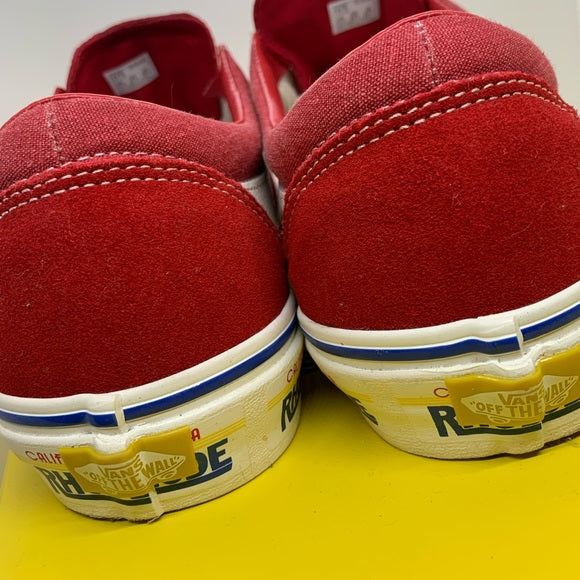 VANS VAULT X RHUDE Racing Red