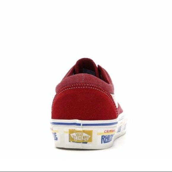 VANS VAULT X RHUDE Racing Red