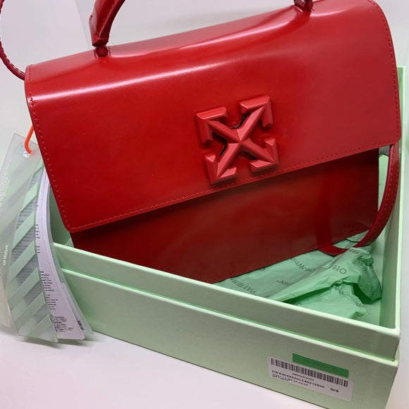 OFF-WHITE Arrow Plaque Tote Bag