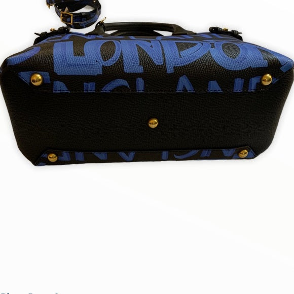 RARE L/E Medium Burberry Banner in Graffiti Print