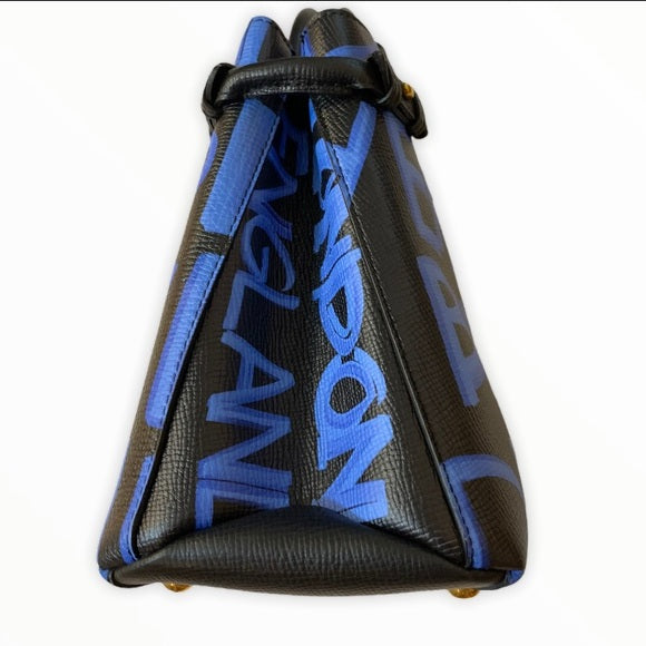 RARE L/E Medium Burberry Banner in Graffiti Print
