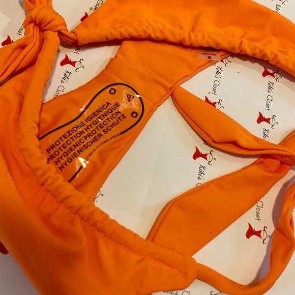 Kiki's Closet Neon Orange Bikini