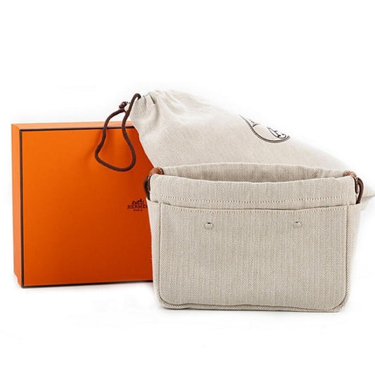 Hermès 25cm Toile Bag Organizer