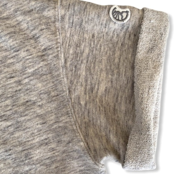 Champion x TODD SNYDER grey cropped sweater tee XS