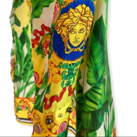 VERSACE women’s silk blouse Size: 2 US 36 EU