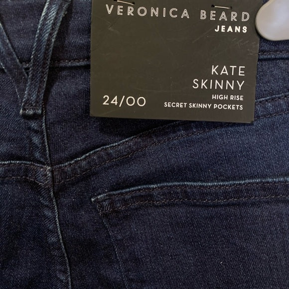 Veronica Beard High-Waisted Jeans Size: 24