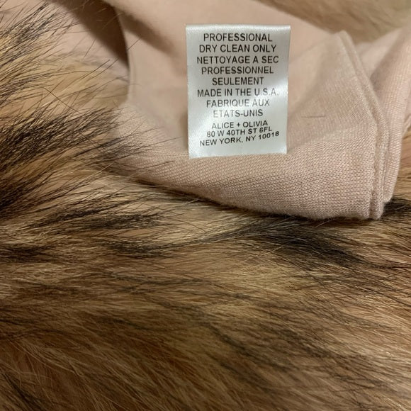 Vintage Alice+Olivia Raccoon Fur Collar