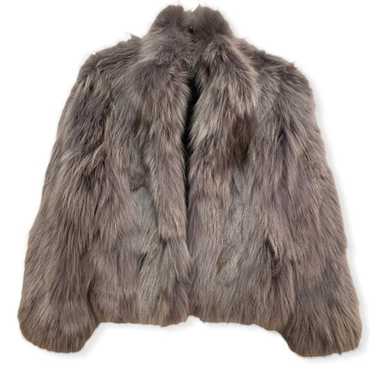 Dyed Coyote Fur Jacket (Medium)