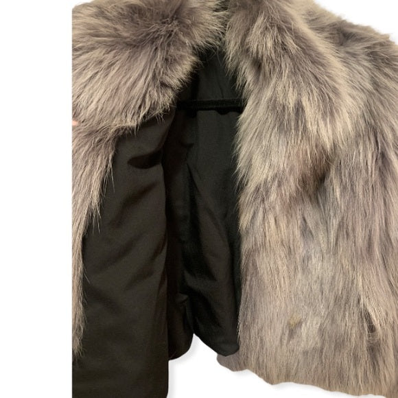 Dyed Coyote Fur Jacket (Medium)