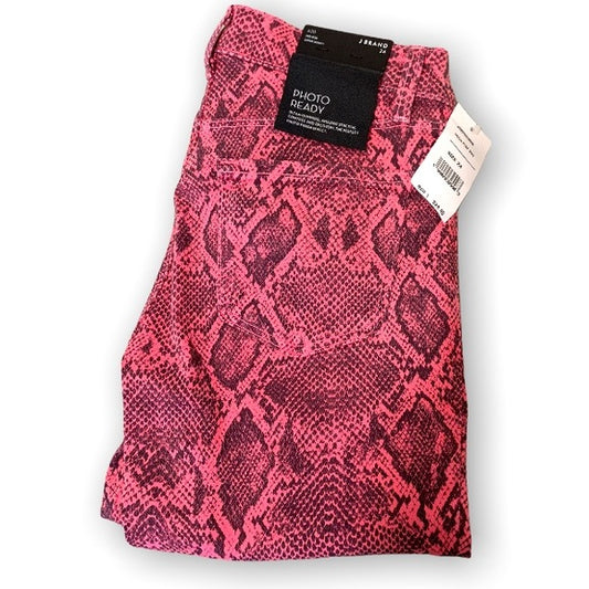 JBRAND Neon Pink Boa Pants