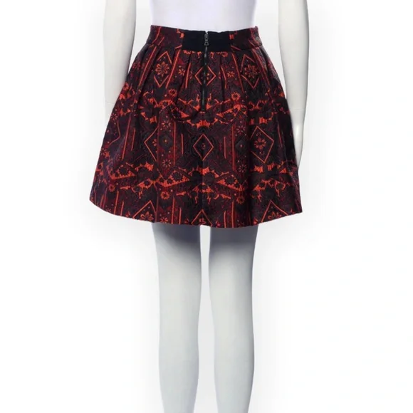 ALICE + OLIVIA Printed Mini Skirt Size: XS | US 0