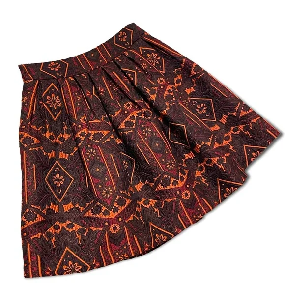 ALICE + OLIVIA Printed Mini Skirt Size: XS | US 0