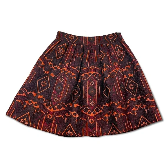 ALICE + OLIVIA Printed Mini Skirt Size: XS | US 0