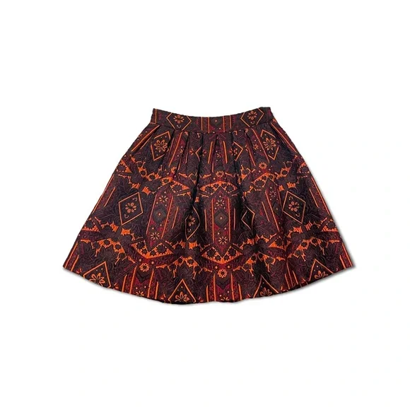 ALICE + OLIVIA Printed Mini Skirt Size: XS | US 0
