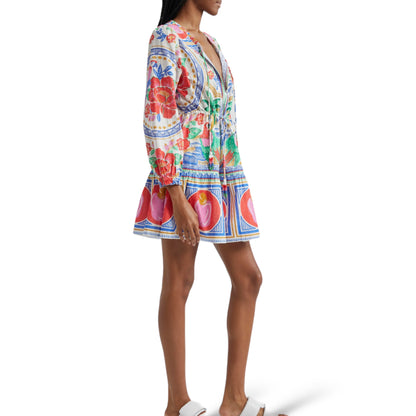 FARM Rio Flowers Beach Swiss Dot Minidress - photo 6 of 9