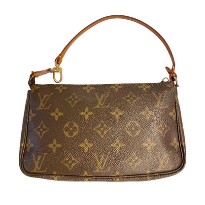 Vintage Louis Vuitton Canvas & Cowhide Vachetta Leather Trim Small Purse - photo 6 of 13