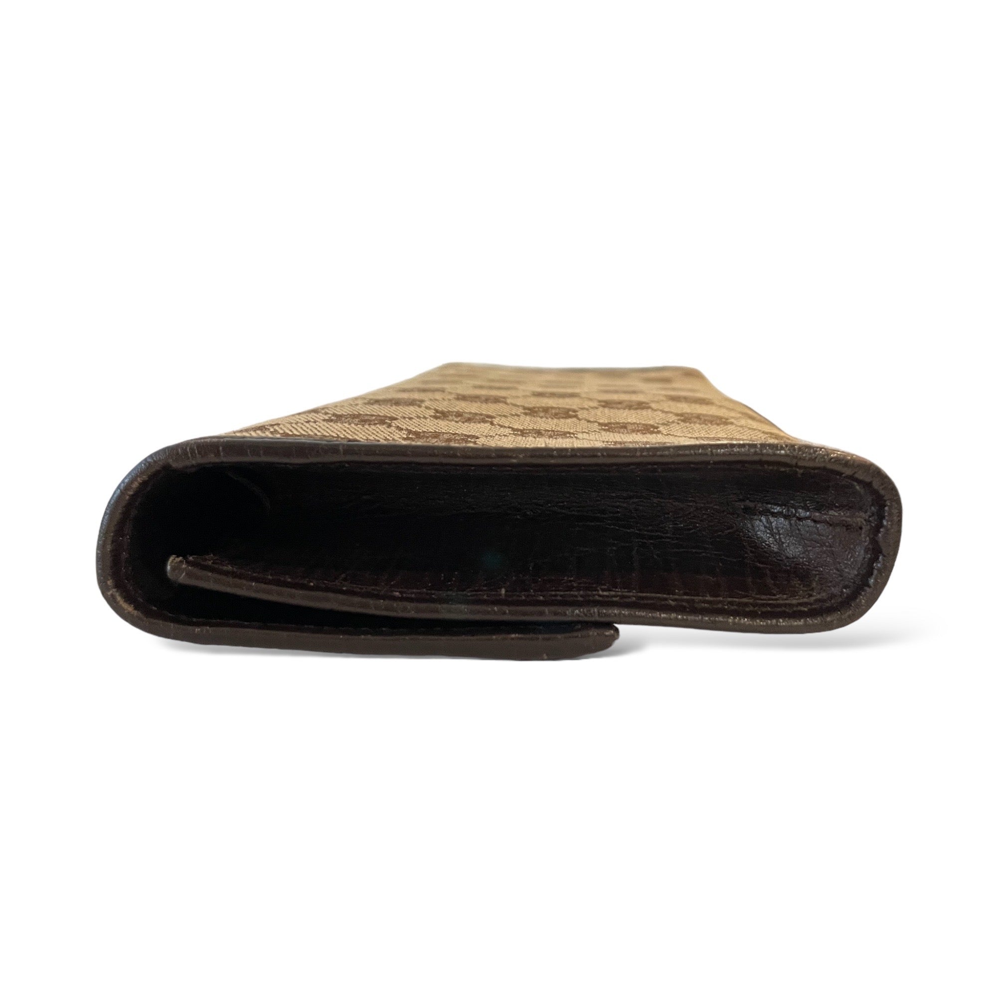 GUCCI GG Canvas Bamboo Bar Clutch/ Waist bag/ Sling Bag