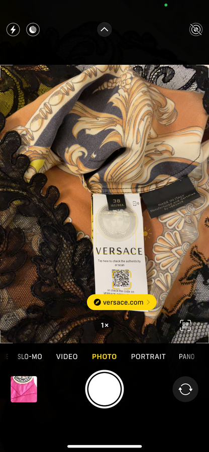 Versace Silk Knee-Length Skirt - photo 2 of 14